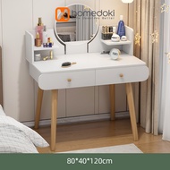 Homedoki Meja Rias / Meja Rias LED / Meja Rias Minimalis Modern Terbaru / Meja Rias Kamar Minimalis 