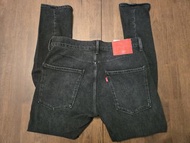 Levi's LEJ 512 Engineered Jeans 黑色破爛牛仔褲