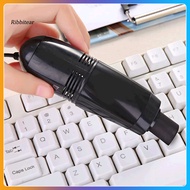  Keyboard Cleaner Strong Suction Portable Mini USB Vacuum Handheld Keyboard Dusting Brush for Computer