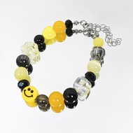 Bigbang Boys Group Ginger Loud DAESUNG New Album D's WAVE Impression Support Bracelet Black Yellow B