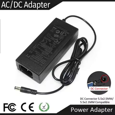 12Volt 2A 3A 4A 5A 6A 7A 8A 10A 15A Power Supply 12V 24W/36W/48W/60W/72W/84W/96W/120W 24Volt 2A/3A/4