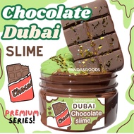 CHOCOLATE DUBAI CLAY slime viral fluffy original slime for kids