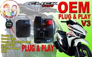 OEM Switch for Honda Click Plug and Play for 125i and 150i v2 | v3 | C160i Plug and Play 100%