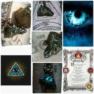 Kalung Pria Wanita Batu Akik Etnik ILLuminati Piramida Ghotik Vintage Choker Punk Rocker Bikker