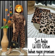 0ne set leopard-setelan leopard wanita-setelan leopard Andin-setelan leopard jumbo-setelan leopard r