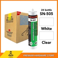 XTRASEAL SN-505 Kitchen & Bathroom 100% RTV Neutral Silicone Sealant 300g (24 Pcs/Box)