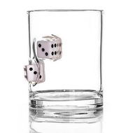 【品味時尚】STUCK IN GLASS 玻璃威士忌杯 - DICE款