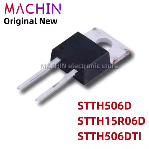 1pcs STTH506D STTH15R06D STTH506DTI TO220 MOS FET TO-220