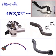 Engine Coolant Thermostat or Outlet Hose Fits Holden Cruze JH Turbo 1.4 Sonic Opel Astra 11-15 55593