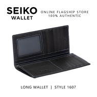 Seiko Wallet Genuine Leather Long Envelope Wallet (With RFID Blocker) 1607