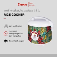 Cosmos Rice Cooker 1.8 lt Capacity RCJ-3301