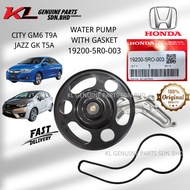 H/D ORIGINAL CITY GM6 T9A JAZZ GK T5A WATER PUMP WITH GASKET 19200-5R0-003