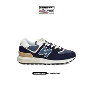 New Balance 574 Navy White Beige Original