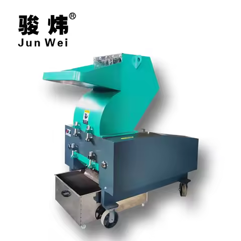 7.5KW JUNWEI plastic crusher waste plastic recycling grinder Plastic Crusher