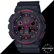 [WatchClubOnline] GA-100BNR-1A Casio G-Shock Dimensional Men Casual Sports Watches GA100BNR GA100 GA-100 GA-100BNR