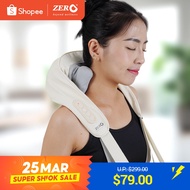 Zero Healthcare The Euphoria Essential Electric Neck And Shoulder Massager Heat Massage Belt