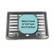 Motor Frame cover with Logo CPM 6" X 8" for all motorcycles holder logo YAMAHA / HONDA / SUZUKI / SY