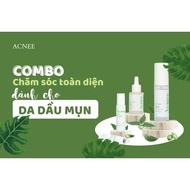 Combo SERUM/SKINCARE GET/LOTION TEA TREE & NEEM LEAF ACNEE LACO Acne Essence + Skin Moisturizing Mil