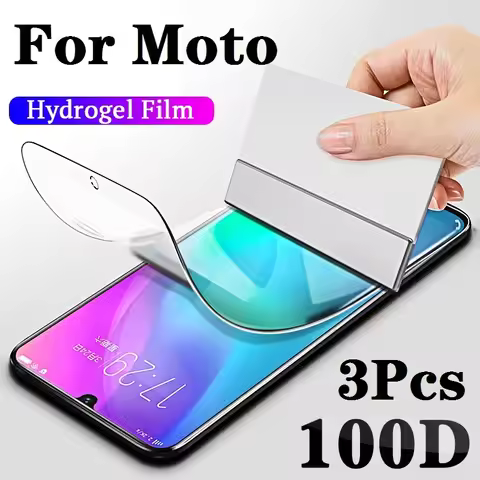 3PCS HD Hydrogel Film For Motorola G06 G24 G57 Moto G86 G67 Power 5G Screen Protector G54 5G Power