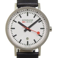 Mondaine MONDAINE 手錶 A463.30007.11SBB 不銹鋼銀色石英模擬顯示白色錶盤女士 [二手]