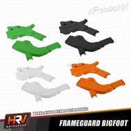 FRAMEGUARD KLX 150 KLX BIGFOOT DTRACKER COVER KLX CHASSIS COVER KLX 150 FRAME COVER KLX 150 KLX S KL