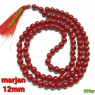 TASBIH BATU MARJAN 12MM 99BUTIR