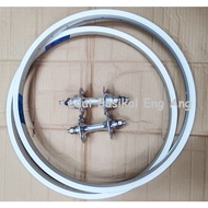 Rim ALLOY OYAWA  Kosong size 20" 28 holes dan Hub 28 Holes Sealed Bearing