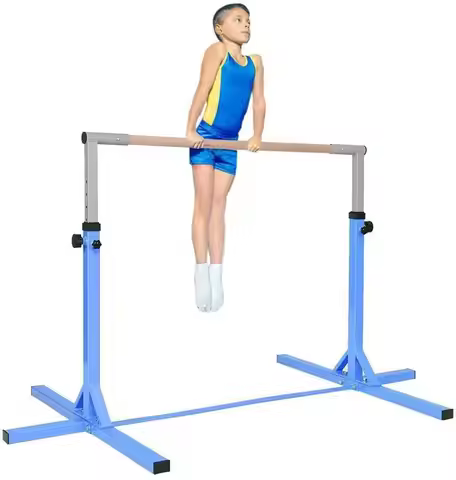 Gymnastics Bar for Kids Gym Rings Height Adjustable Hot Gymnastics Equipment for Sale Gymnastics Hor