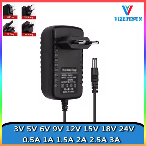 Australian Plug 3V 5V 6V 9V 12V 15V 18V 24V 0.5A 1A 1.5A 2A 2.5A 3A Australian Standard Power Adapte