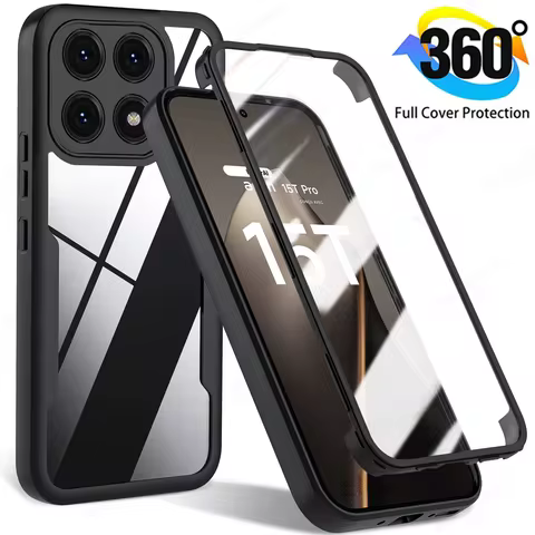 360 Full Cover Phone Case For Xiaomi Mi 15T Pro 13T 12T 11T 10T Funda For Mi 17 Pro Max 14 13 12 11 
