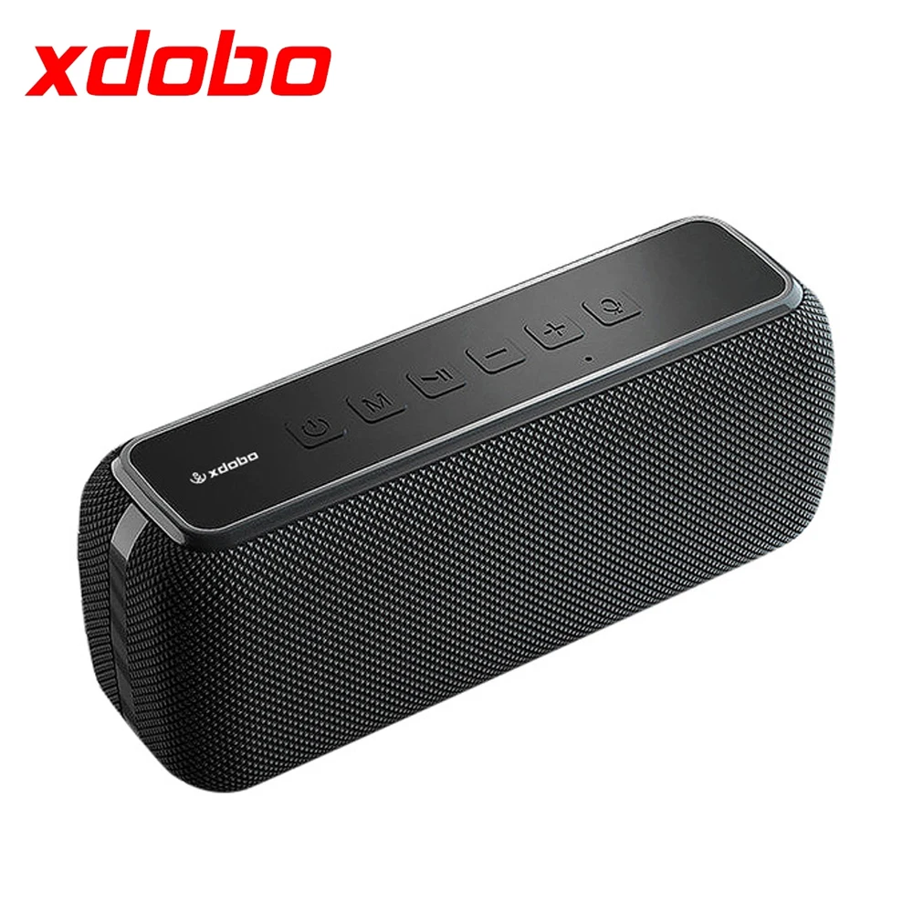 Xdobo X8 60W ลำโพงบลูทูธแบบพกพาเข้ากันได้6600mAh เบสกล่องเสียงไร้สายกันน้ำ TWS Boombox