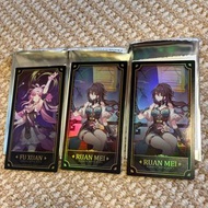 出/換 崩壞 星穹鐵道 一週年紀念系列 鐳射收藏卡 通販 阮梅 符玄