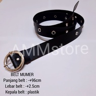 sabuk wanita korean fashion ikat pinggang kulit terbaik women leather belt
