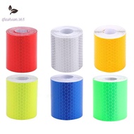[LF] 1m*5cm Car Truck Reflective Self-adhesive Safety Warning Tape Roll Film Sticker VN