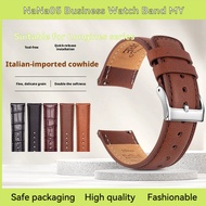 Apply To LONGINES TISSOT OMEGA ROLEX IWC Imported Cowhide Genuine Leather Watch Strap, Men Women Rep
