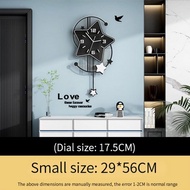 Os* Jam Minimalis Untuk Hiasan Dinding Nordic Creative Quartz Clock