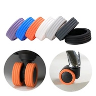 【TikTok】Travel Luggage Wheel Rubber Sleeve Trolley Case Caster Protective Cover Universal Wheel Rubber Gasket Silencer N
