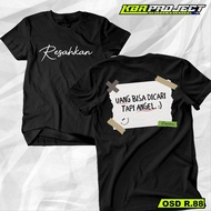 T-SHIRT MONEY CAN BE WANTED BUT ANGEL R.88 | SHORT SLEEVE STREETWEAR MOTIF OSD R.88