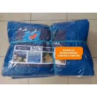 TENDA A3 NET 6X8 !!! NET SIZE (USED) !!! A3 TARPAULIN SIZE 6 MTR X 8 MTR KL FINISHED TENT/