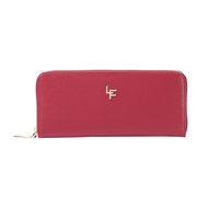 Louis Fontaine กระเป๋าสตางค์แบบยาวซิปรอบ รุ่น LIVELY - สีแดง