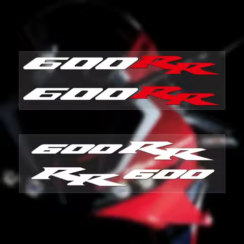 2x Reflective Motorcycle Tank Emblem Stickers Accessories Decals for Honda CBR 600RR Fireblade Adhes