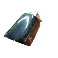Akrapovic Car Muffler Exhaust Pipe Titanium Black Stainless Steel Tip Pipe Tailpipe End Pipe Paip Ek