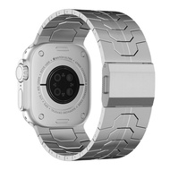 สายโลหะสแตนเลสสตีล (ไม่มีนาฬิกา) สำหรับ IWatch 42/44/45/46Mm/49Mm วงดนตรีสำหรับ Iwatch Ultra2/1นาฬิก