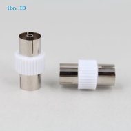 IBA-TV Coaxial Cable Aerial RF Antenna Extension Adapter Female to Female Connector