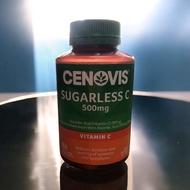 สินค้าจากออสเตรเลีย🇦🇺🦘[ล็อตใหม่] วิตามินซี แบบเคี้ยว ปราศจากน้ำตาล  Cenovis Sugarless Vitamin C 500m