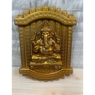 FR6 G Spiritual Photo Frame Vinayagar/ Pillaiyar/Ganesh ( 12 x 16 inch )- Golden finish