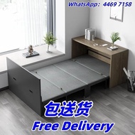 隱形摺疊床 轉角書桌 書枱 午休床 單人床 多功能床 收納床 電腦桌 辦公桌 包送貨