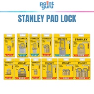 Stanley Pad Lock With Key Gate Lock Door Lock