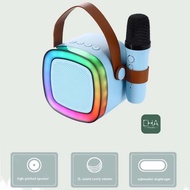 K12 ลำโพงบลูทูธไมโครโฟนคู่ รองรับ USB/TF/AUX ลำโพงบลูทูธพกพ