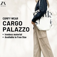 ZOE ARISSA SELUAR CARGO MUSLIMAH WOMEN PANTS CARGO STRAIGHT CUT Seluar Cargo Oversized Outfit Cantik